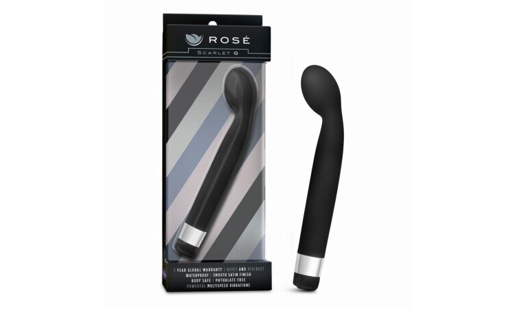 Rose - Scarlet G-spot Vibrator - Black - Image 5