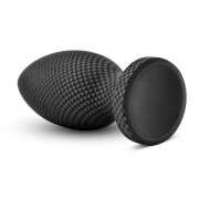 Spark - Silicone Anal Plug Carbon Fiber - Small - Image 3