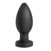 Spark - Silicone Anal Plug Carbon Fiber - Small - Image 1