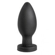 Spark - Silicone Anal Plug Carbon Fiber - Large - Image 1