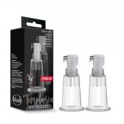 Temptasia - Nipple Pumping Cylinders - Set of 2 (0.75 Inch Diameter) - Clea - Image 7