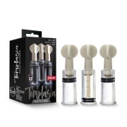Temptasia - Clit And Nipple Twist Suckers - Set of 3 - Clear - Image 4