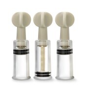 Temptasia - Clit And Nipple Twist Suckers - Set of 3 - Clear - Image 1
