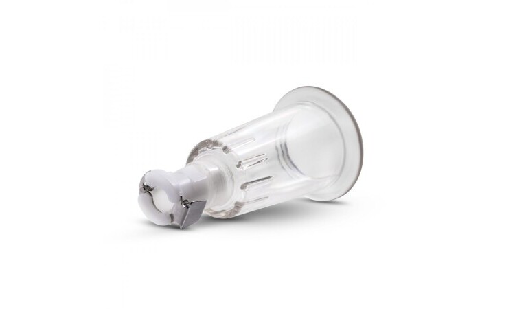 Temptasia - Clit Cylinder  - 1.2 Inch Diameter - Clear - Image 2