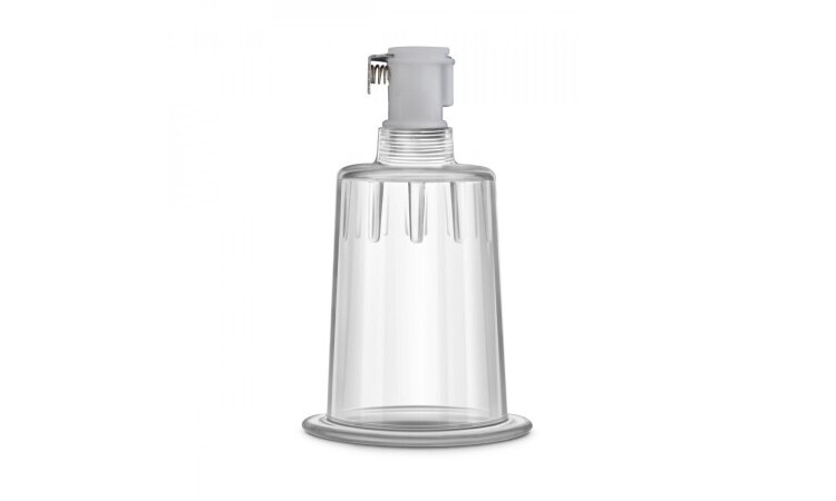 Temptasia - Clit Cylinder  - 1.2 Inch Diameter - Clear - Image 1