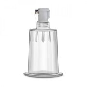 Temptasia - Clit Cylinder  - 1.2 Inch Diameter - Clear - Image 1