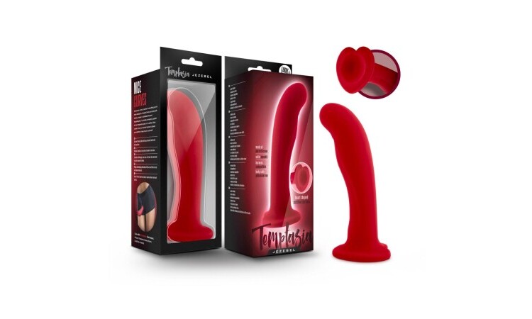 Temptasia - Jezebel Dildo - Crimson - Image 6