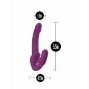 Temptasia - Estella Vibrating Strapless Strap-on - Pink - Image 2