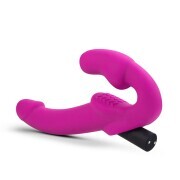 Temptasia - Estella Vibrating Strapless Strap-on - Pink - Image 1