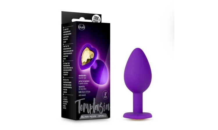 Temptasia - Bling Plug Small - Purple - Image 3