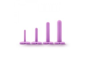 Wellness - Silicone Vaginal Dilator Kit - Purple
