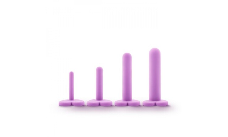 Wellness - Silicone Vaginal Dilator Kit - Purple - Image 1