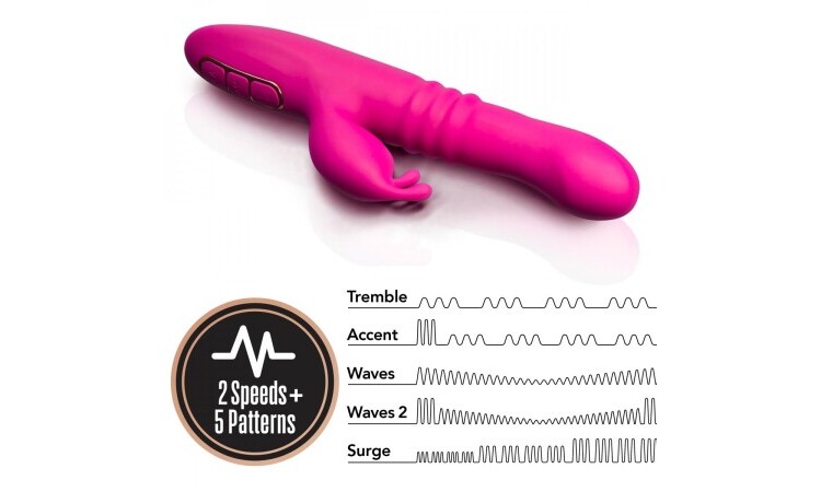 Lush Kira Rabbit Vibrator - Velvet Pink - Image 5