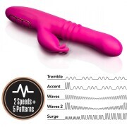 Lush Kira Rabbit Vibrator - Velvet Pink - Image 5