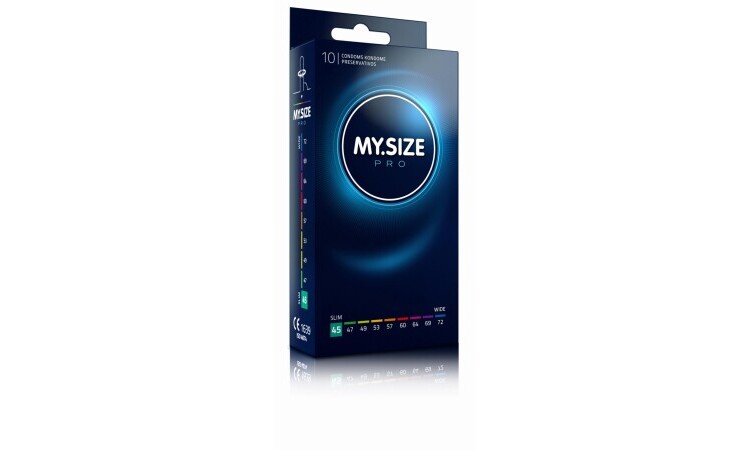 MY.SIZE Pro 45 mm - 10 pieces - Image 1