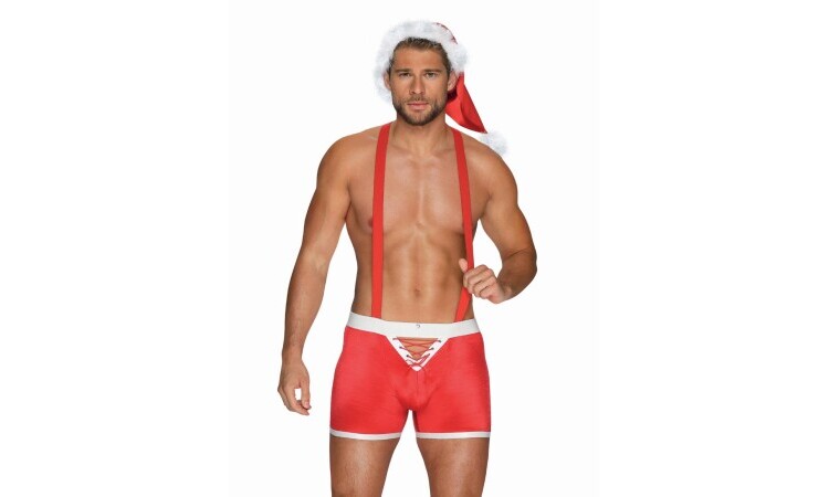 Mr Claus Sexy Christmas Costume For Men - Image 3