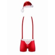 Mr Claus Sexy Christmas Costume For Men - Image 1