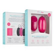 XL Vibrating Egg With Remote Control - Pink - Image 5