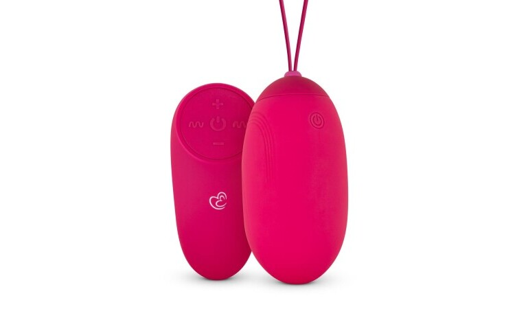 XL Vibrating Egg With Remote Control - Pink - Image 1