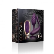 Rocks-Off - Cocktail Couples' Vibrator - Burgundy - Image 6