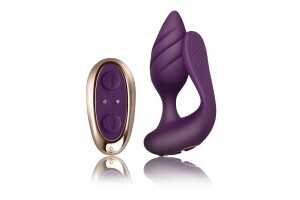 Rocks-Off - Cocktail Couples' Vibrator - Burgundy
