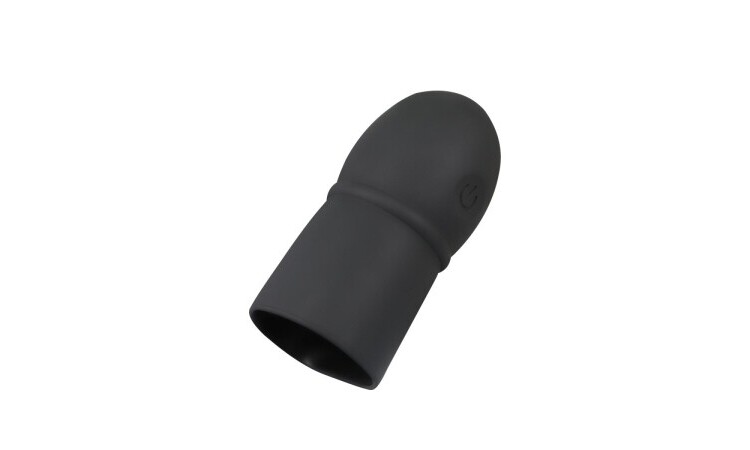 OTOUCH - Super Striker Lengthening Penis Sleeve with Vibrations - Black - Image 6