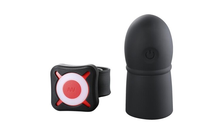 OTOUCH - Super Striker Lengthening Penis Sleeve with Vibrations - Black - Image 1