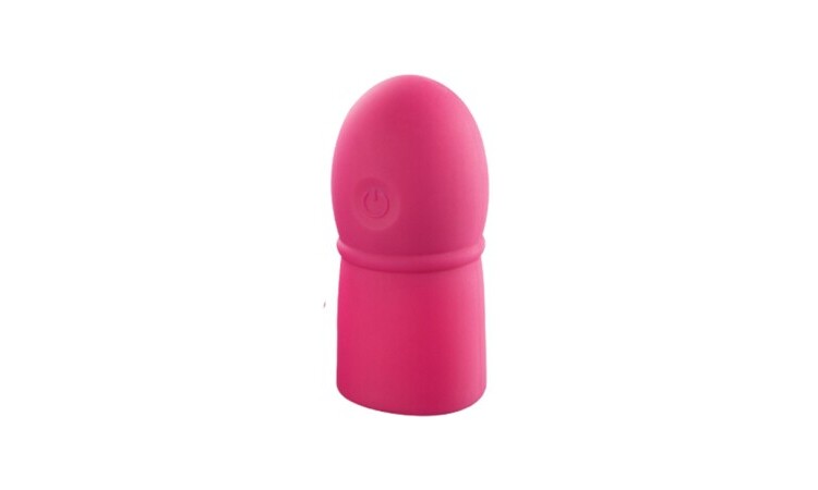 OTOUCH - Super Striker Lengthening Penis Sleeve with Vibrations - Red - Image 3