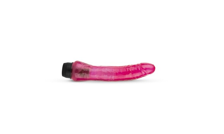 Jelly Passion - Realistic Vibrator - Pink - Image 4