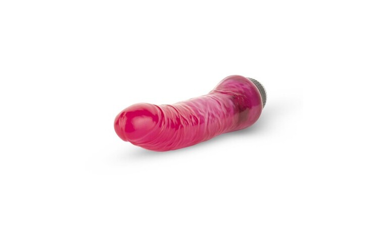 Jelly Passion - Realistic Vibrator - Pink - Image 5
