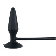 True Black inflatable Analplug - Image 2