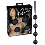 Black love string with 4 balls - Image 3