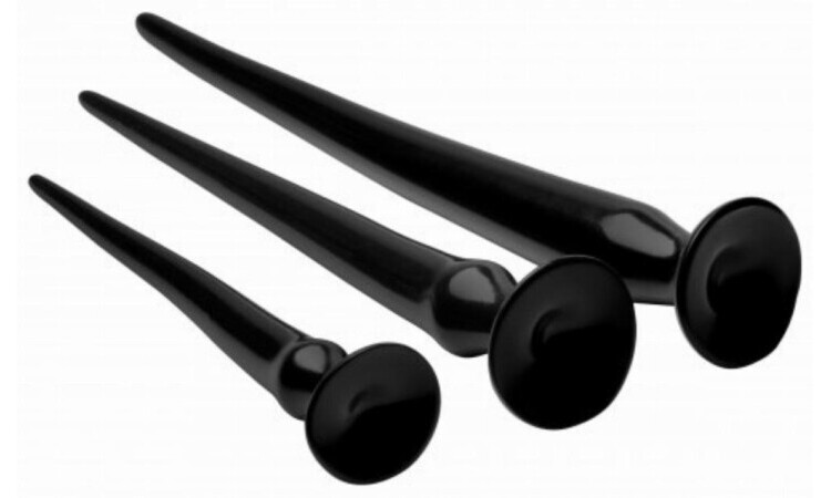 Extreme Silicone Anal Plug Training Set - Image 1