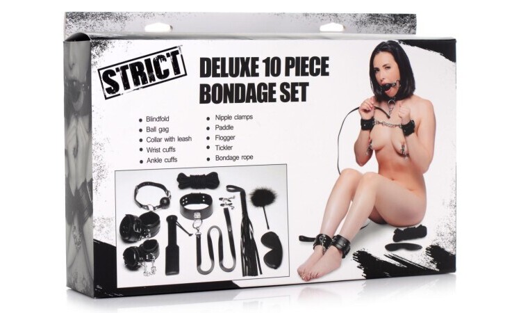 10-piece Luxury Bondage Set - Image 4