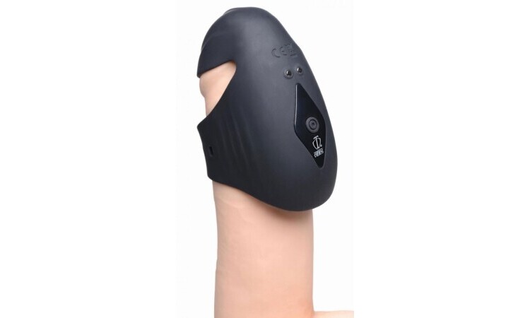Vibrating Silicone Penis Sleeve - Image 4