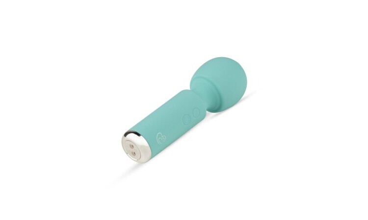 Mini Vibe Wand Vibrator - Aqua - Image 3