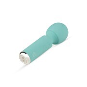 Mini Vibe Wand Vibrator - Aqua - Image 3