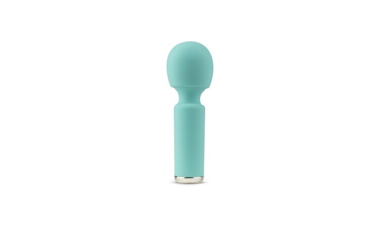 Mini Vibe Wand Vibrator - Aqua - Image 6