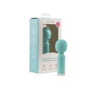 Mini Vibe Wand Vibrator - Aqua - Image 9