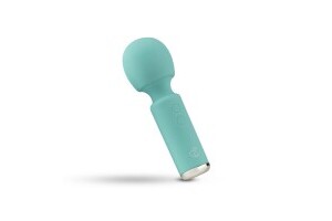 Mini Vibe Wand Vibrator - Aqua