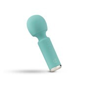 Mini Vibe Wand Vibrator - Aqua - Image 1