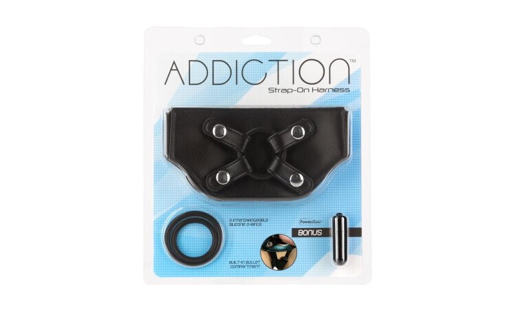 Addiction - Strap-On Harnas - Black - Image 7