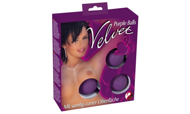 Velvet Balls Purple - Image 2