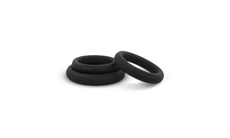 Silicone Cock Ring 3- piece set - Image 4