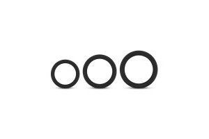 Silicone Cock Ring 3- piece set