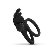 Share Ring - Double Vibrating Cock Ring with Rabbit Ears - Image 5