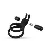 Share Ring - Double Vibrating Cock Ring with Rabbit Ears - Image 7