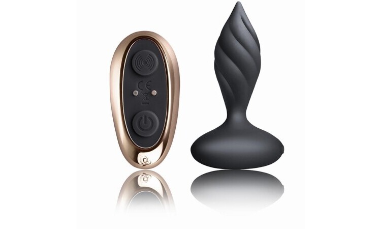 Rocks-Off - Petite Sensations Desire Vibrating Anal Plug - Black - Image 1