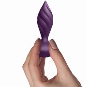 Rocks-Off - Petite Sensations Desire Vibrating Anal Plug - Purple - Image 2