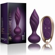 Rocks-Off - Petite Sensations Desire Vibrating Anal Plug - Purple - Image 4